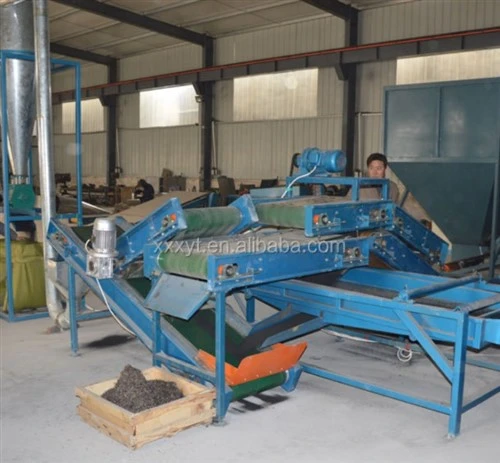Plně automatická linka na recyklaci odpadních pneumatik